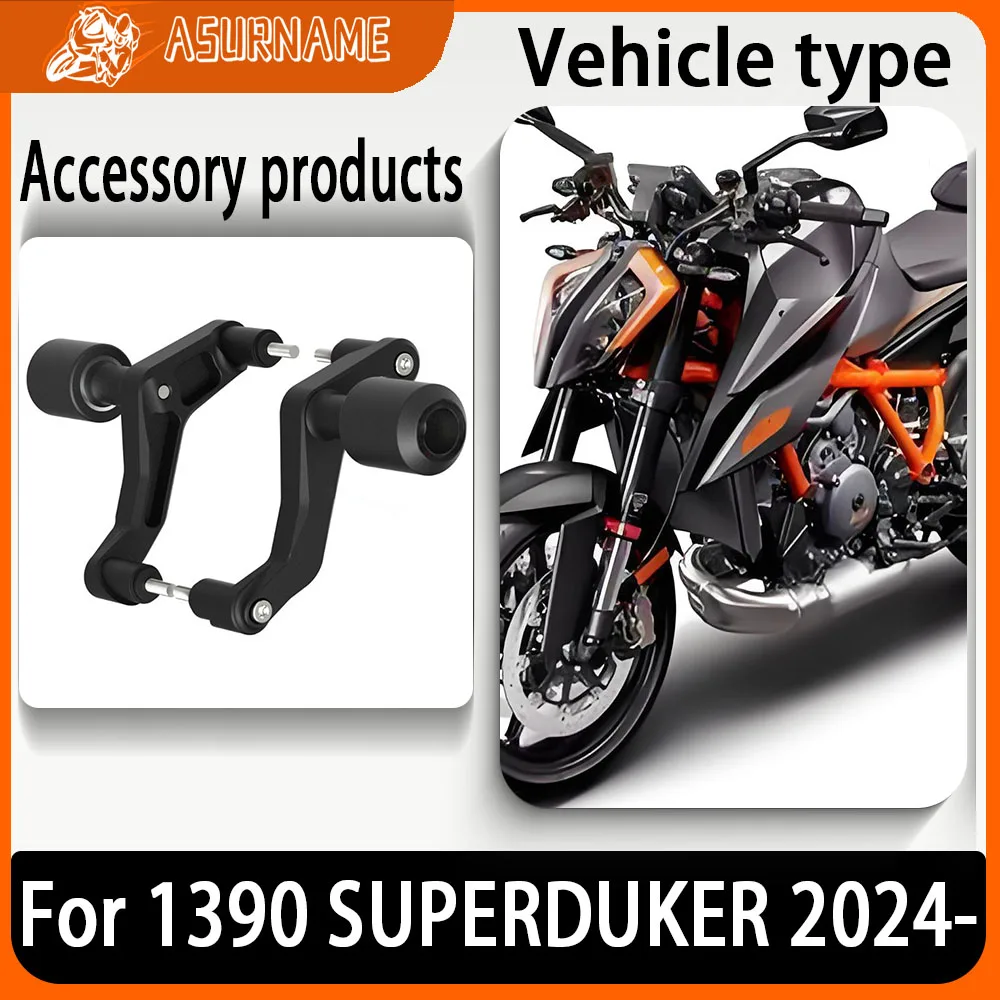 

Motorcycle Accessories For 1390 SUPERDUKE R 2024- For 1290 SUPERDUKE SUPER DUKE R 2020- 2023 Frame Crash Sliders Protection Pads