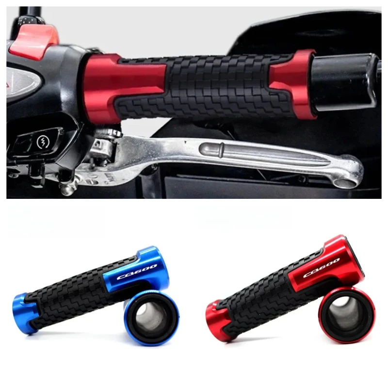 New For CB600 CB600F CB 600 F 600F HORNET 1998-2001 Motorcycle CNC Accessories 7/8'' 22mm Handle Bar Grips Handlebar Grip Cover