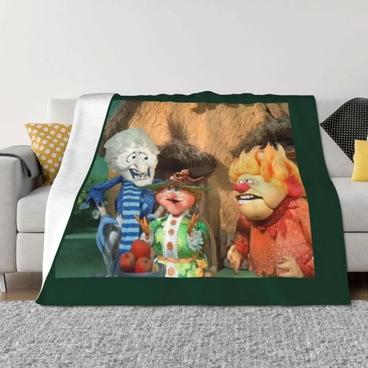

Miser Brothers and Mother Nature Throw Blanket Softest for babies Single Flannels Blankets