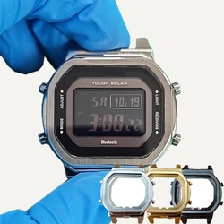 Watch case For CASIO GW-B5600 refined metal stainless steel silver gold black case and back cover
