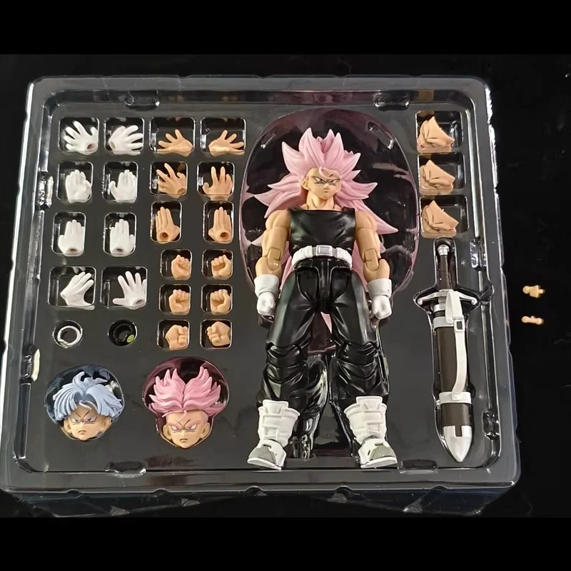 الجديد في المخزون Sss Studio Dragon Dbz S.H.F Figuarts Shf Dragon Son Trunks Ssj3 Super Saiyan 3 أنيمي لعبة مجسمة هدية #3