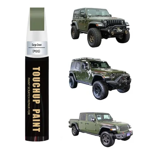PGG Sarge Green Touch Up Paint Compatible with Jeep Exact Match Chips and Nicks Touch Up