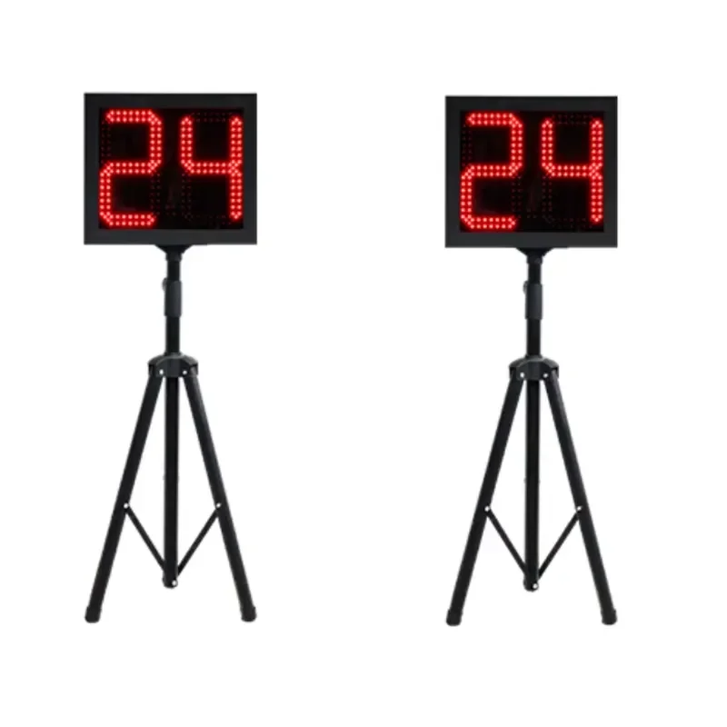 Portable Red Aluminum Digital LED Display 24 Seconds Shot Clock Timer for Basketball Game Electronics Scoreboard