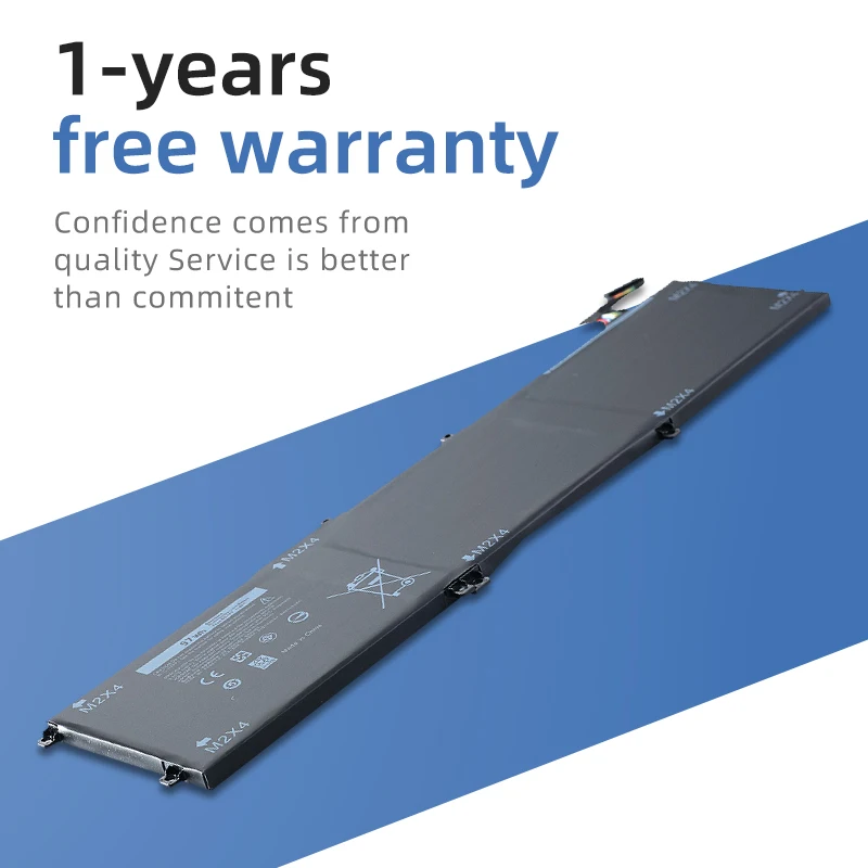 SUOZHAN-Batterie 6GTPY H5H20 pour Ordinateur Portable DELL XPS 15, 9570, 9560, 7590, Série Precision 5520, 5530, 11.4V, 97WH, Nouveauté