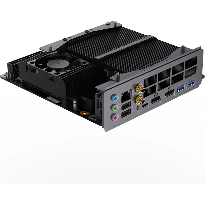 اللوحة الأم BD790I X3D Mini ITX، AMD Ryzen 9 7945HX3D المدمجة، حتى 5.4 جيجا هرتز، 16C/32T، ذاكرة تخزين مؤقت 144 ميجابايت، PCIe 5.0 x16 Sl