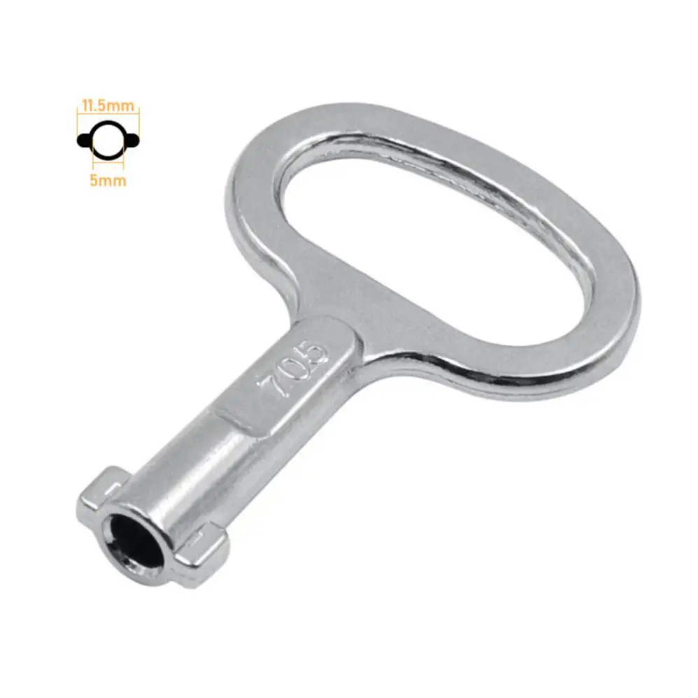 Llave de llave Universal para cerradura de puerta de ascensor, llave triangular de fontanero de utilidad para armarios eléctricos, herramientas de