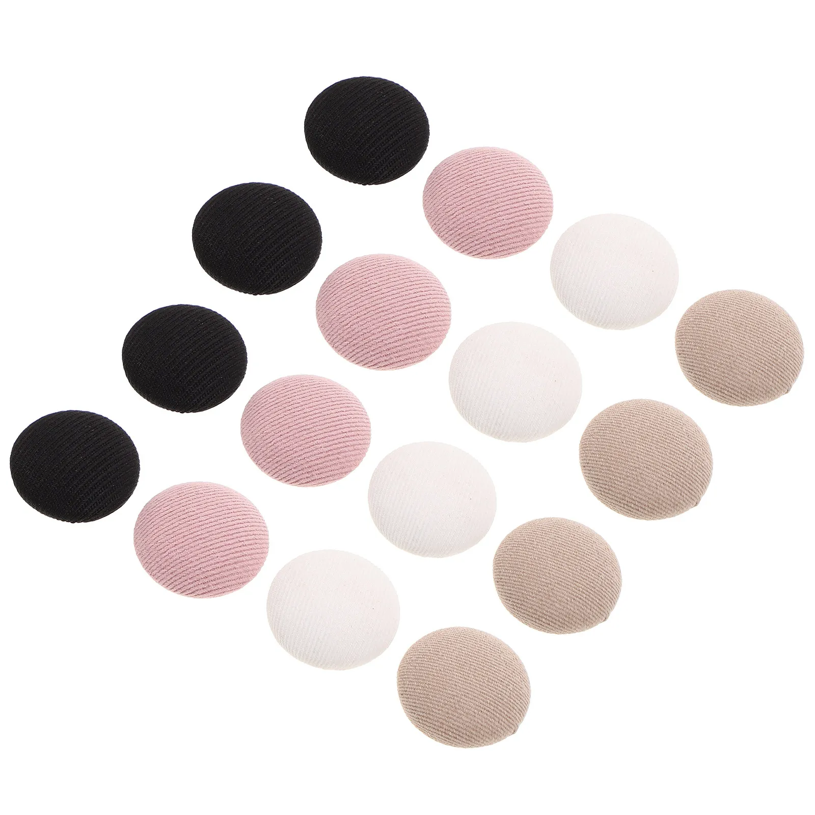 

32 шт. кнопок для шляп с тканевым покрытием, 17 мм (0,67 дюйма), круглые кнопки-застежки с металлическим стержнем для ремонта кепок, солнцезащитных шляп и рукоделия