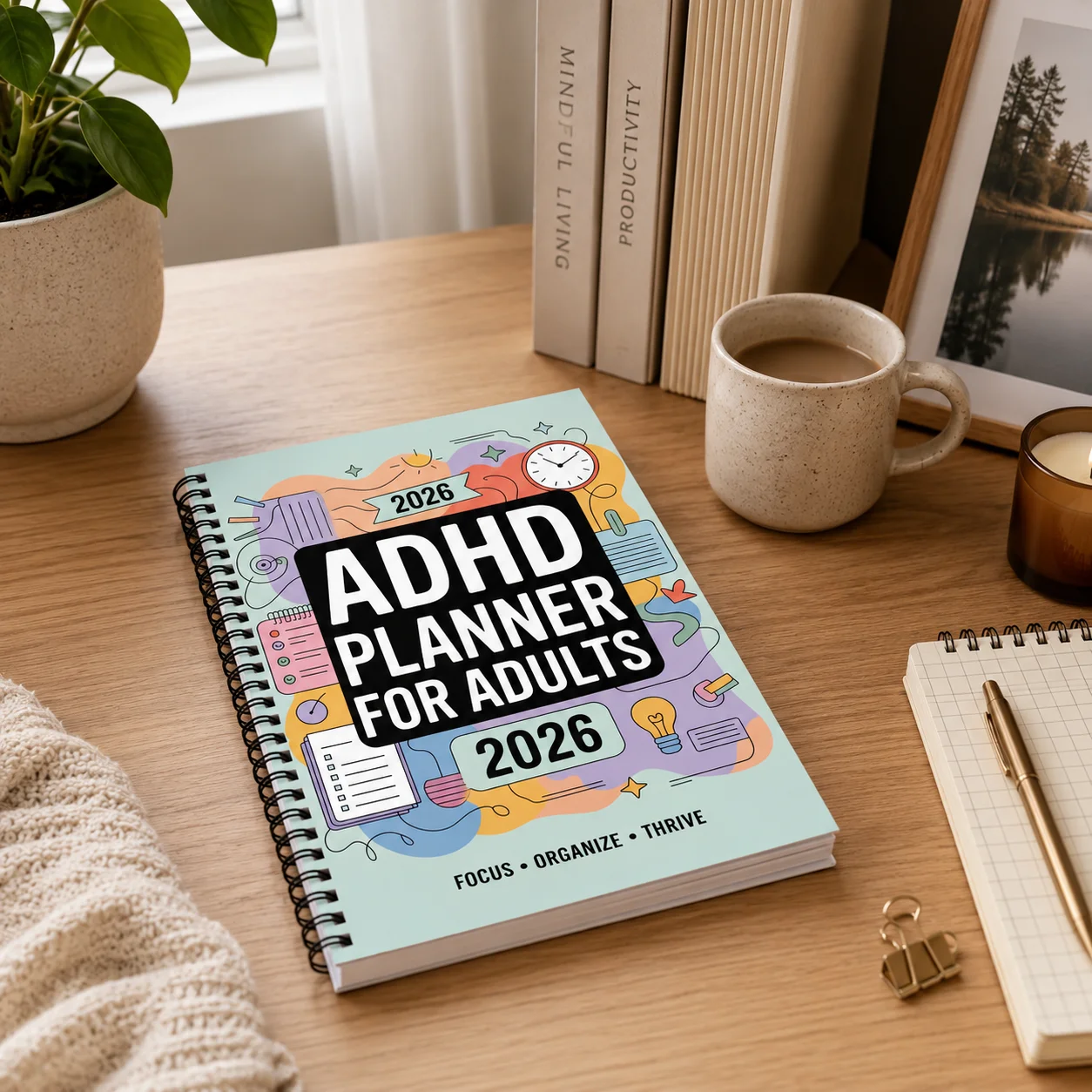 Aesthetic ADHD Planner for Adu - огляд і ціна Interior Design Journal