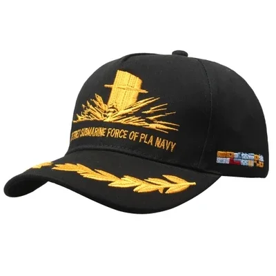 Sailor Cotton High Quality Embroidery Baseball Cap Outdoor Fishing Camping Tent Travel Black Sun Hat For Men Women