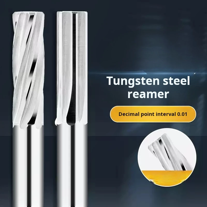 

Карбид вольфрамовой стали, станок с ЧПУ, развертка, резак по металлу с прямой канавкой, закаленная сталь, 2-20 мм, H7, прецизионный инструмент для развертывания