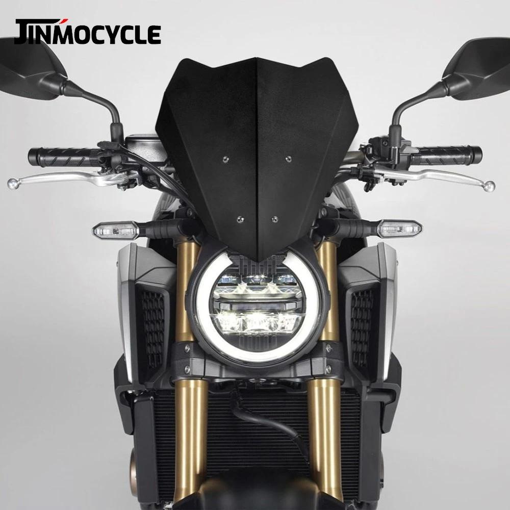 

For HONDA CB650R CB 650R 2018 2019 2020 2021 2022 2023 Motorcycle Aluminum CNC Windshield Wind Deflector Viser VIsor WindScreen