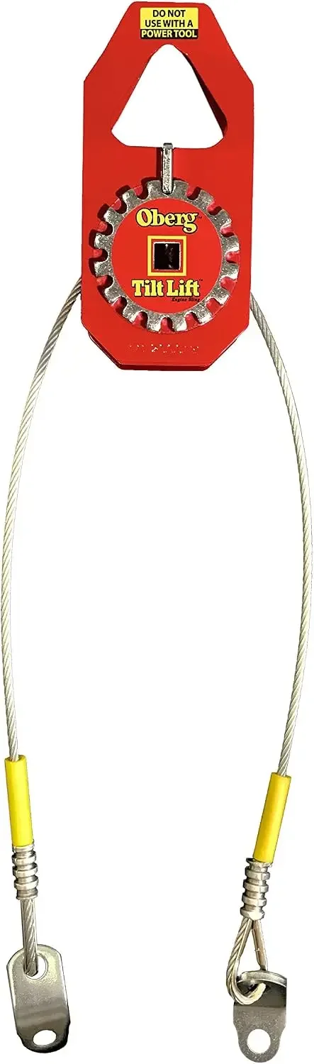 US Shipping Engine Leveler | Original Chainless Hoist Sling For Engine & Transmission Swaps | 1 Ton (2,000 Lb) Capacity, 45° Til
