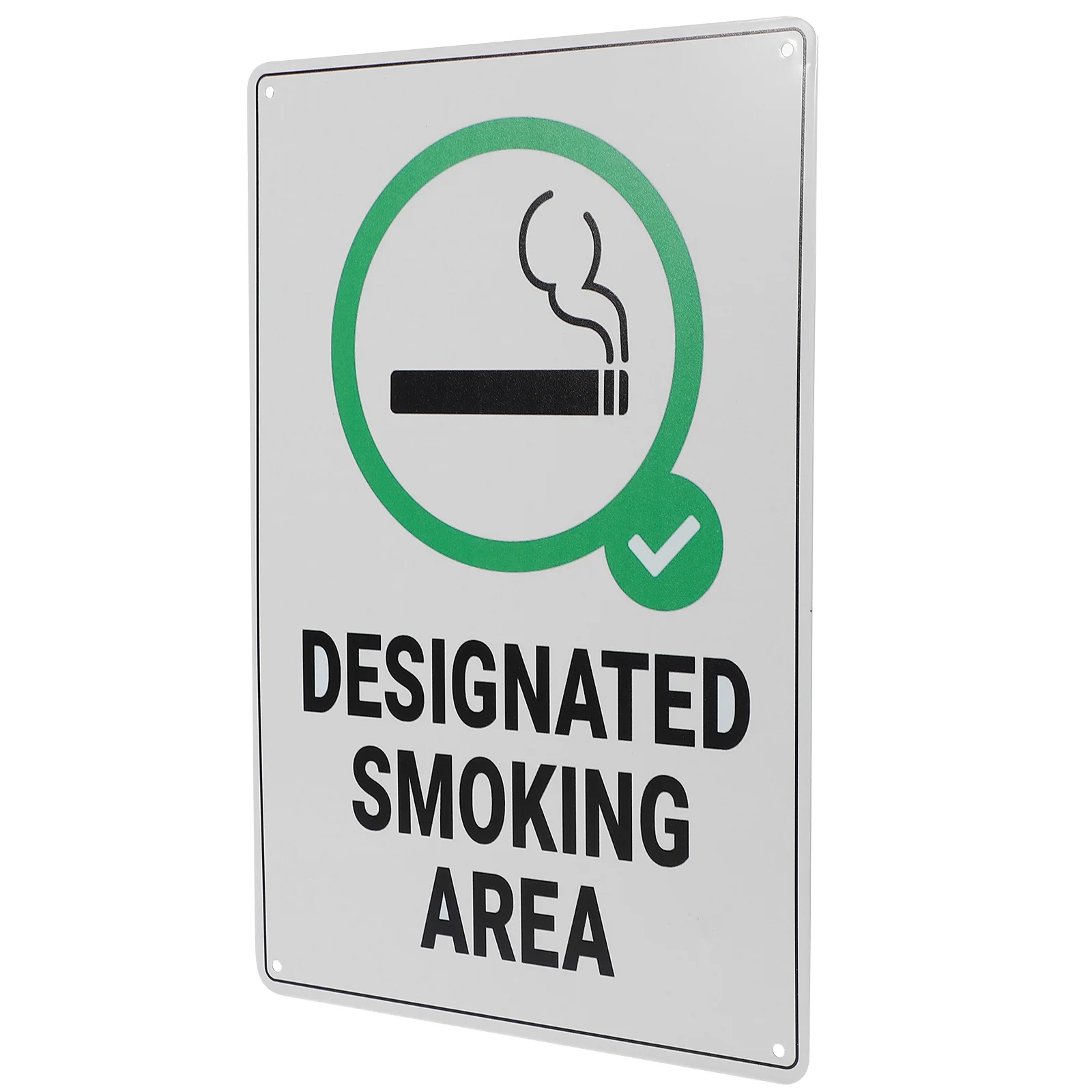 다리미 흡연 구역 보드, 창의적인 흡연 구역 표지판, 튼튼한 벽 흡연 구역 표시 표지판