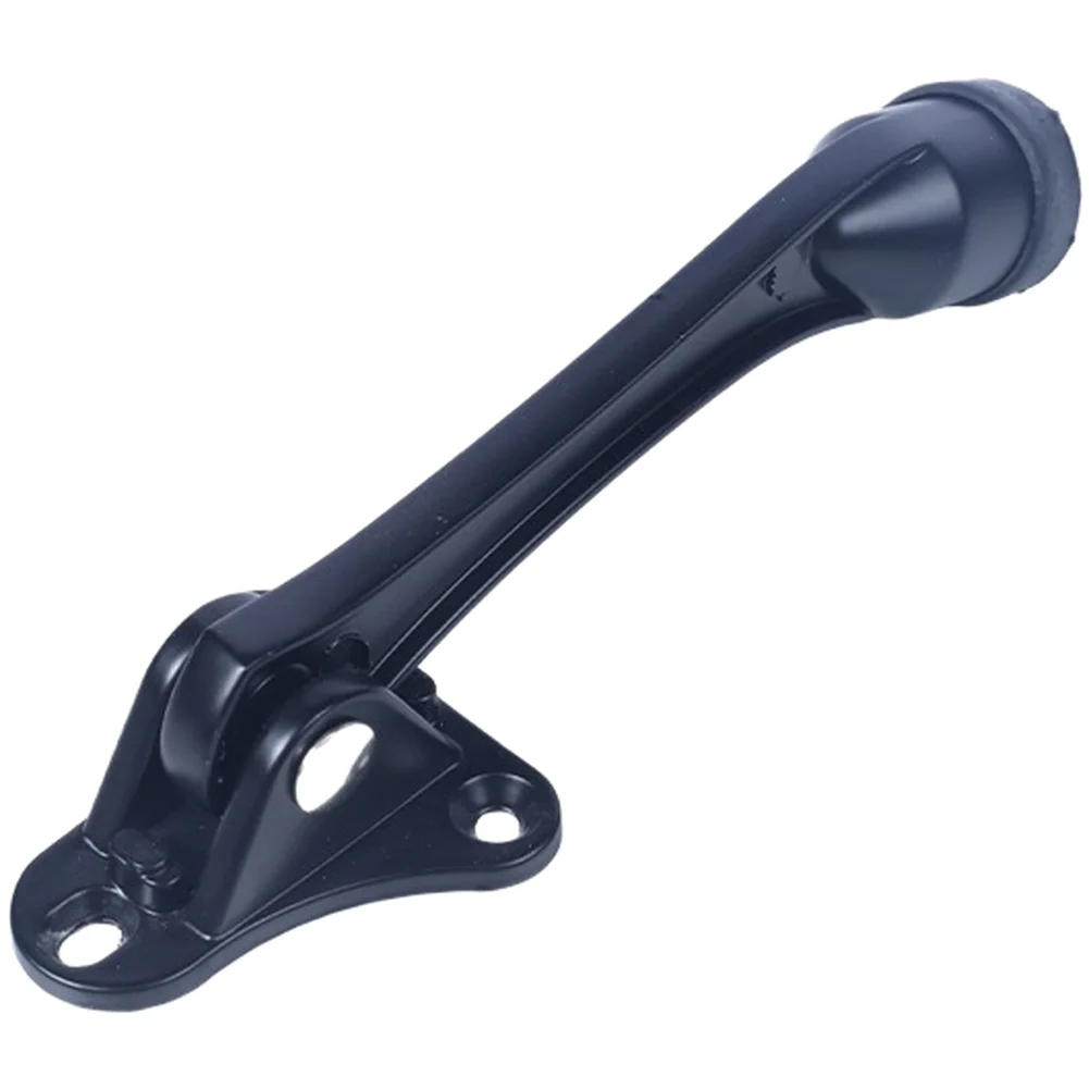 Quiet Rubber Base Stopper Zinc Alloy Door Stopper Family-friendly Safety Hassle-free Installation Cabinet Catch