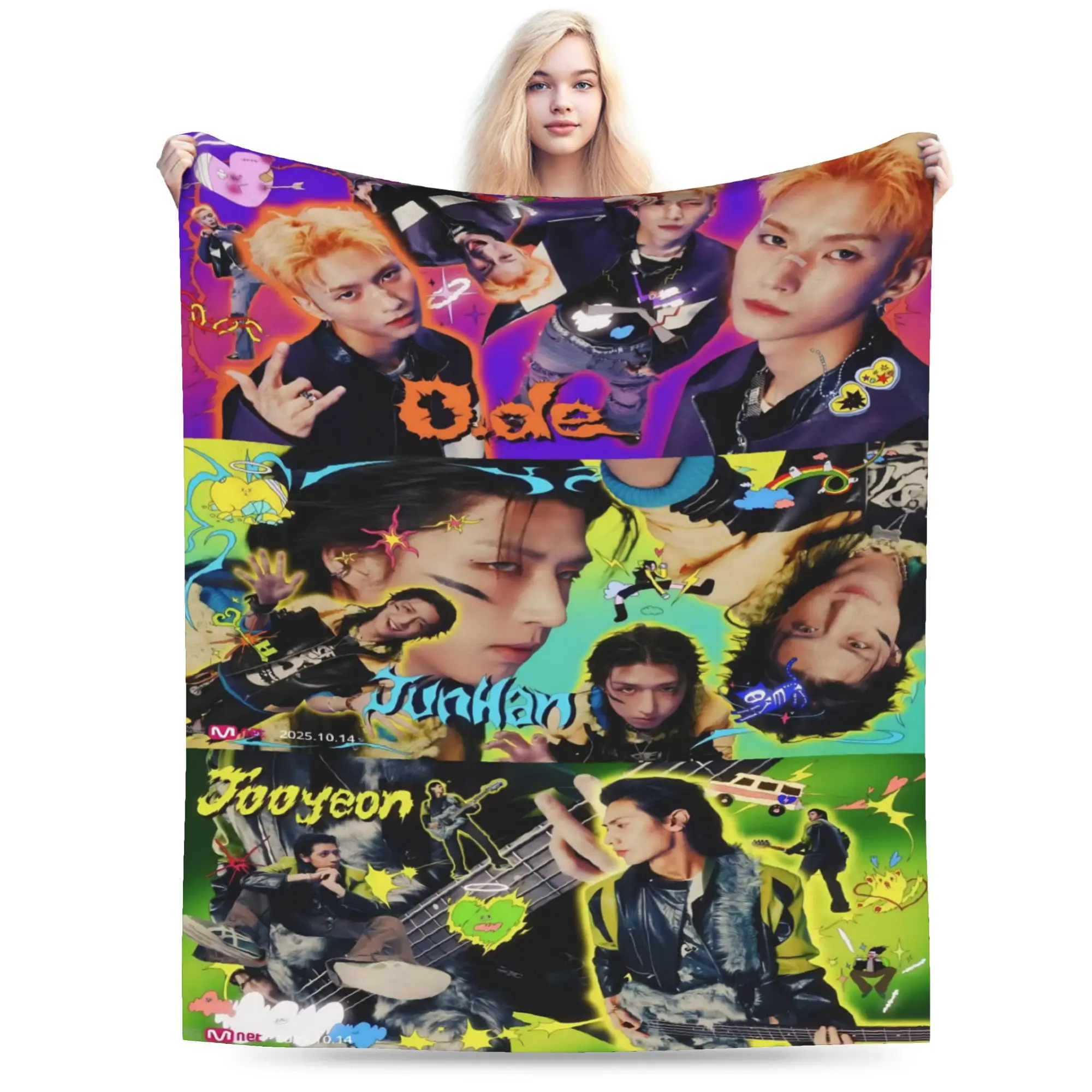 Xdinary Heroes boy group Blankets Super Soft Flannel Cute Gifts  Throw Blanket Bedspread