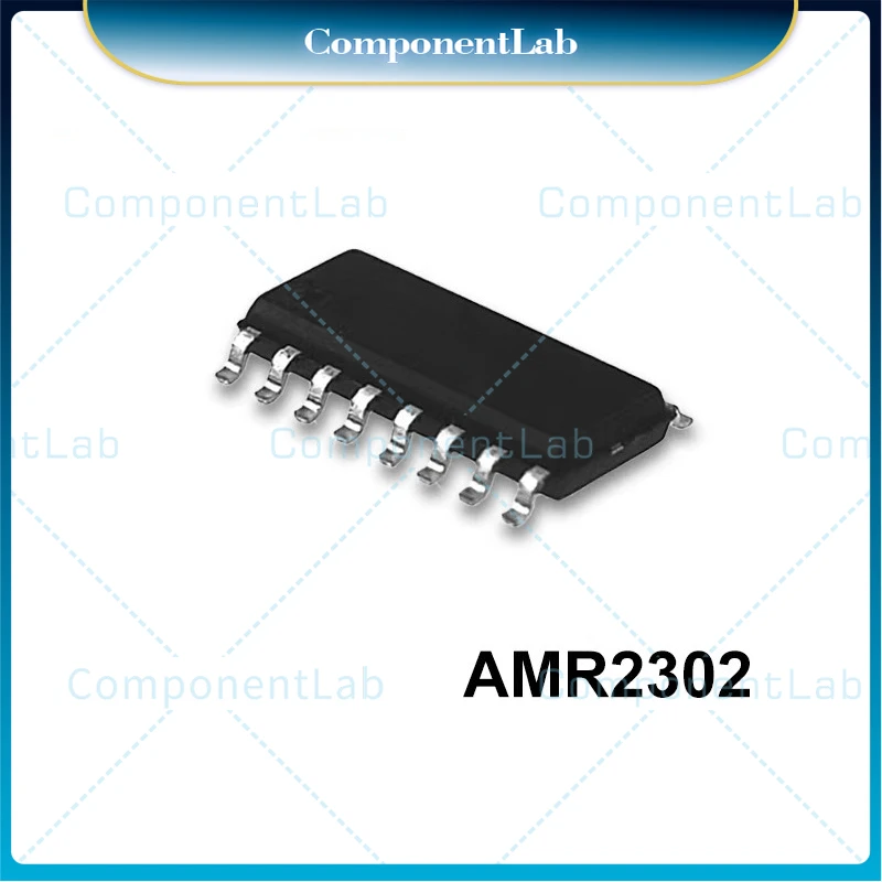 

New original AMR2302 high precision low background noise linear biaxial magnetic sensor chip