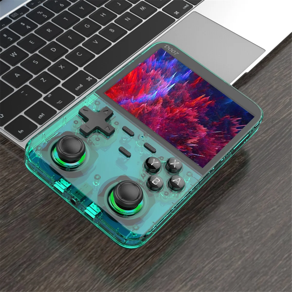 Quente! D007PLUS Console de jogos retrô portátil 64G 10300 jogos 3,5 polegadas som estéreo 3D clássico jogo de arcade nostálgico B