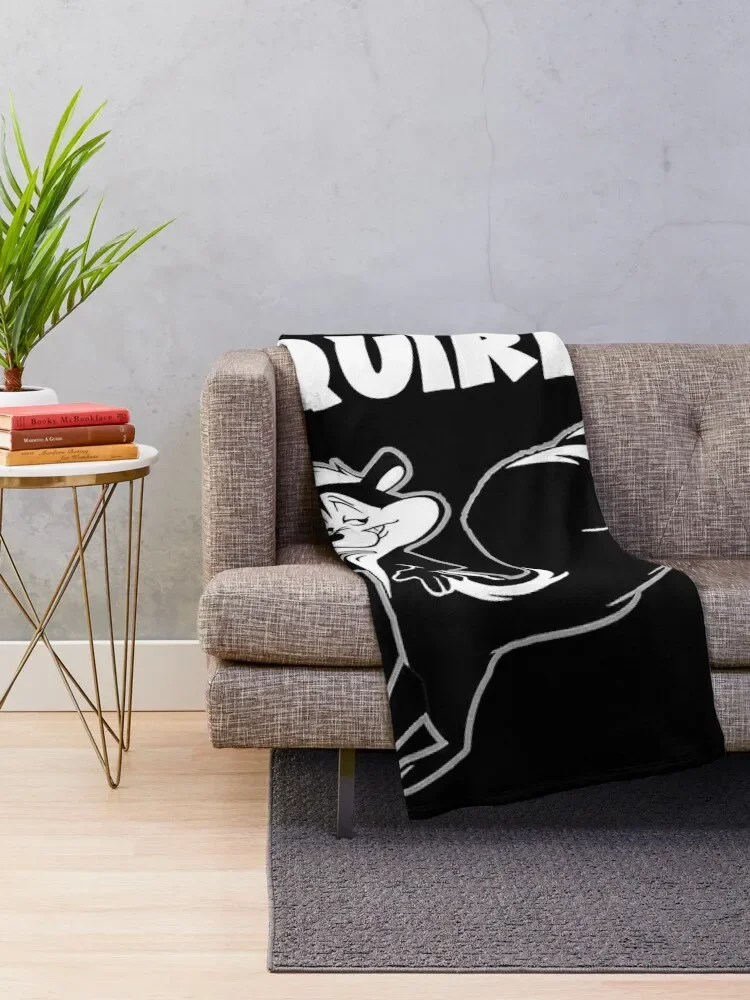 Skunk Fart squirrel funny joke Throw Blanket Decorative Sofas Plush Sofa Throw Blankets