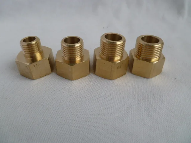 Vidric Washer reducer adapters Pressure gauge fittings M14 16 18 20 turns 4 points G1/2 metric to British