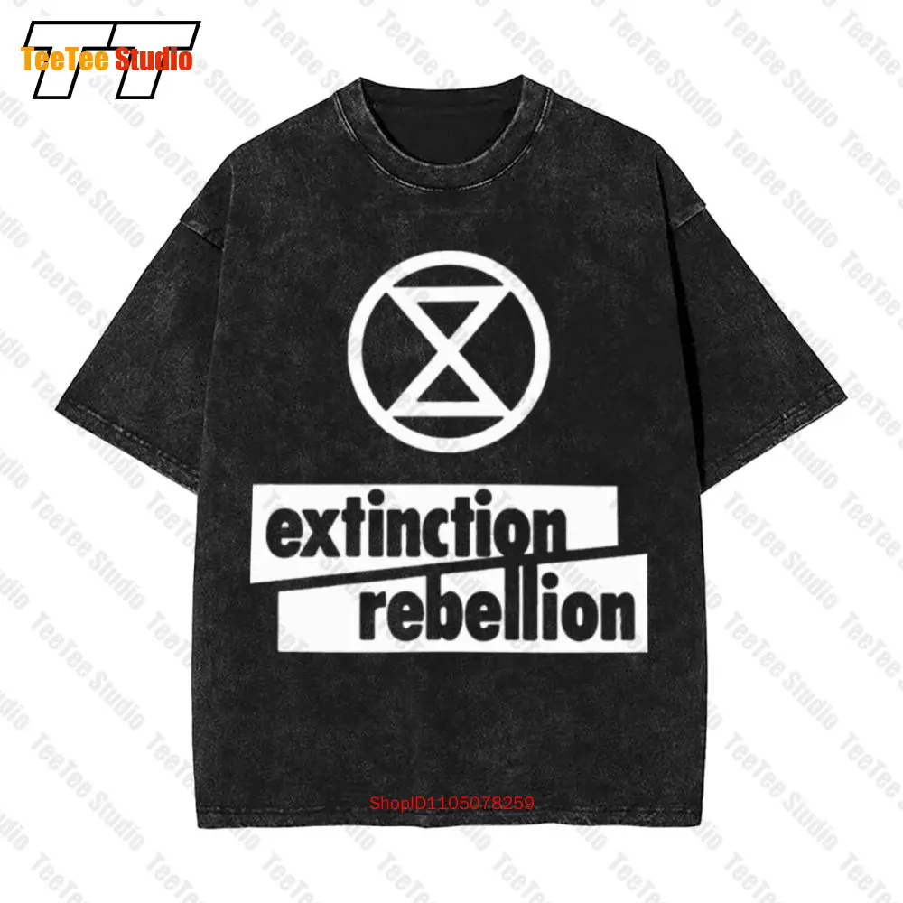 Extinction Rebillion Vintage Oversized T-Shirt T4AO