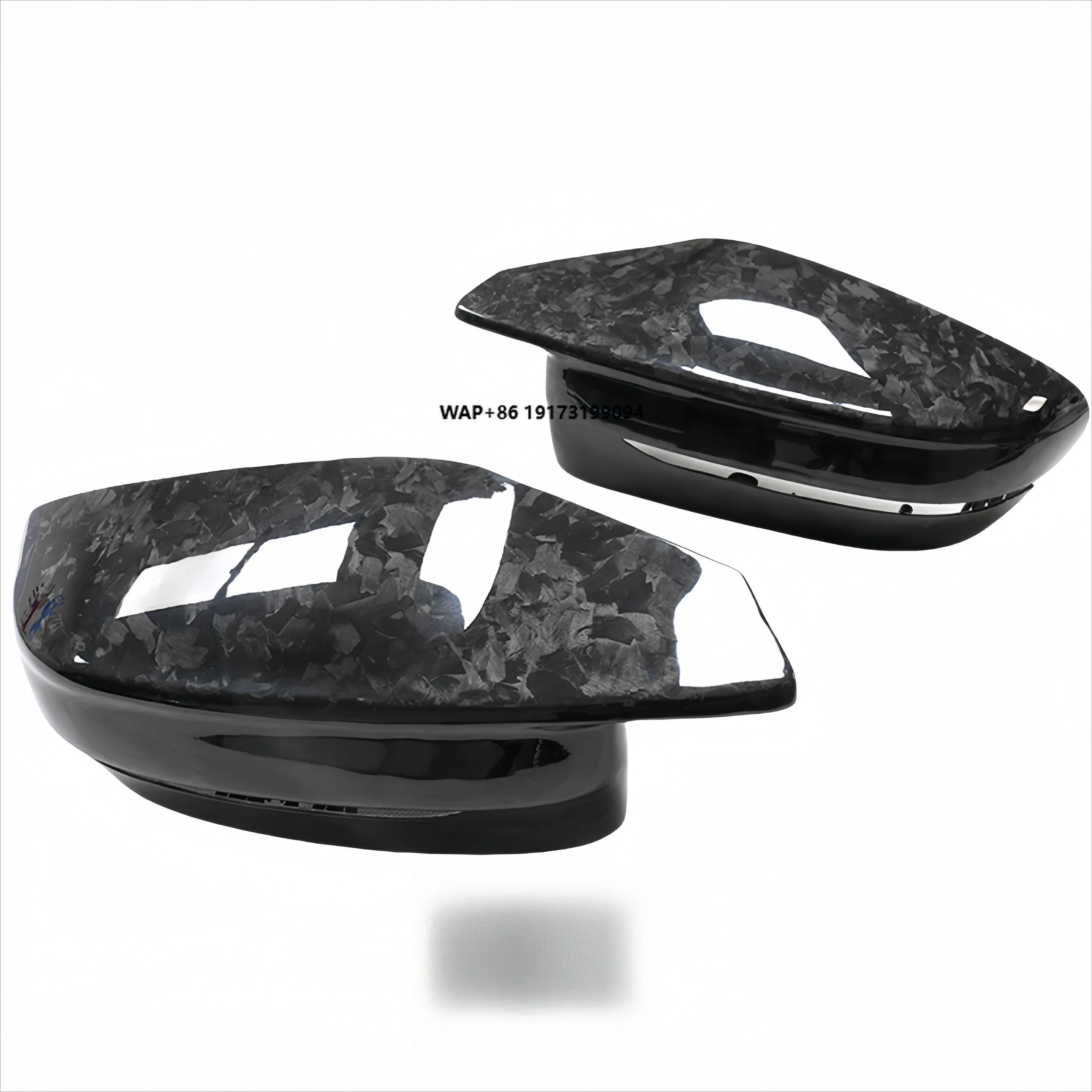 

For M4 G82 Dry Carbon Fiber Mirror Housing Rearview Mirror Cover Car Rear View Mirror Shell Replacement Car Side Caps