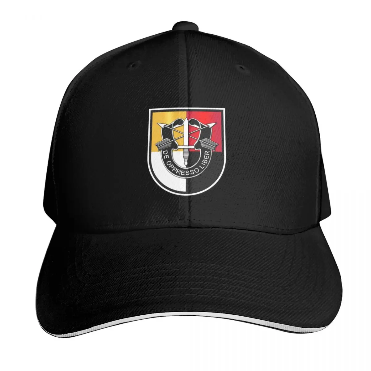 SOF - 3rd SFG Flash wo Txt V1 Baseball Cap Cotton Twill Breathable Contrast Two Tone Brim Snapback Flat Bill