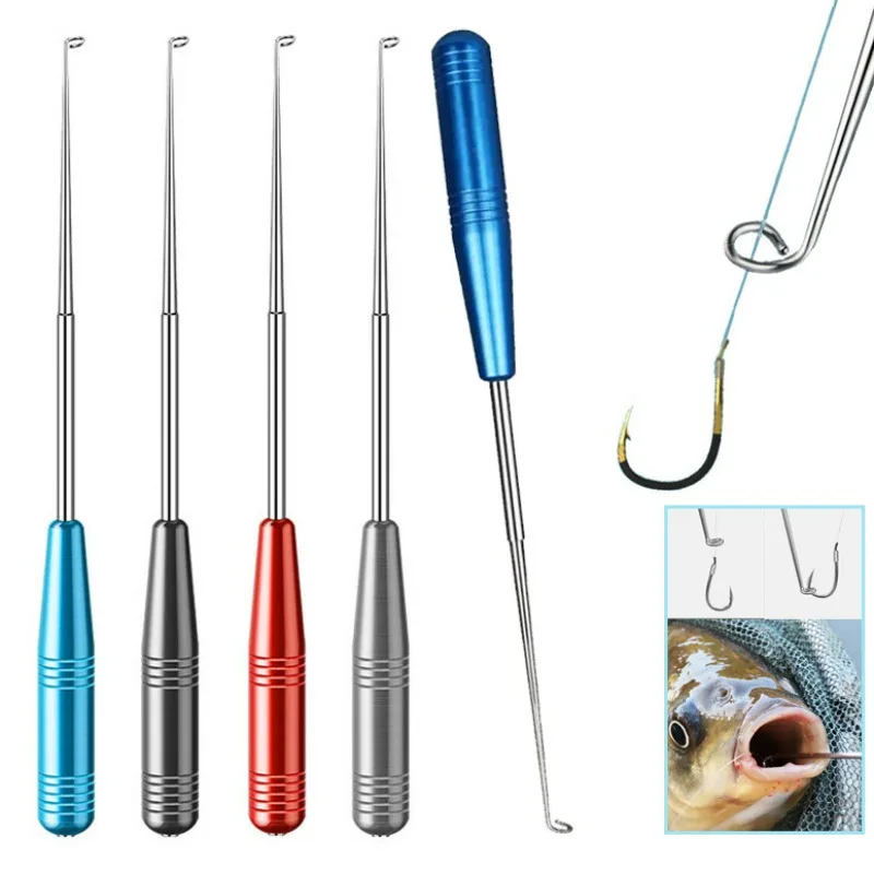 

Blind Hook Remover Deep Throat Stainless Steel Lightweight Aluminum Alloy Handle Multi-functional Fishing Hook Release Device