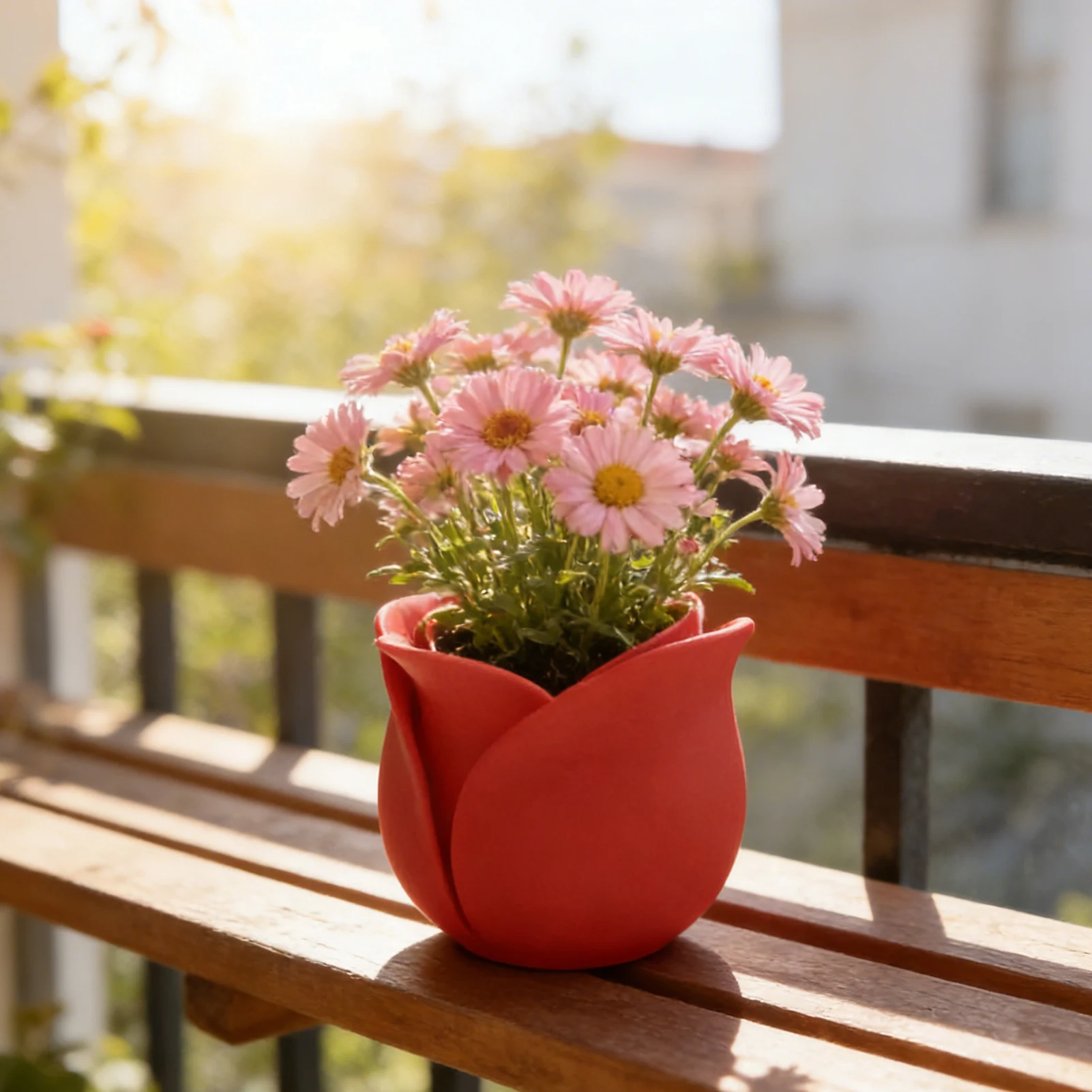 3D Printed Plastic-Rose Plante - 3D Printing Pot review and price