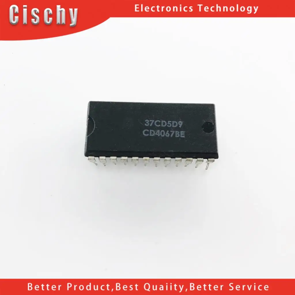 2 pçs/lote CD4067BE CD4067 DIP-24 Em Estoque