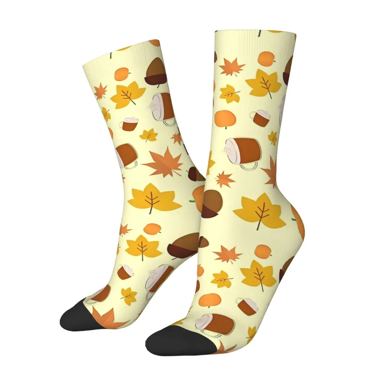 Calcetines ligeros de otoño y otoño para hombre y mujer, medias de tubo medio, informales, Harajuku, primavera, verano, Otoño e Invierno