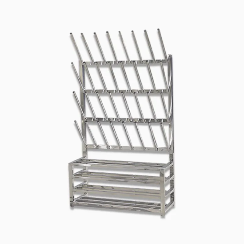 

Stainless steel water shoes, rain boots hanging shoe racks, canteen refrigerated storage aquatic product workshop changing shoe