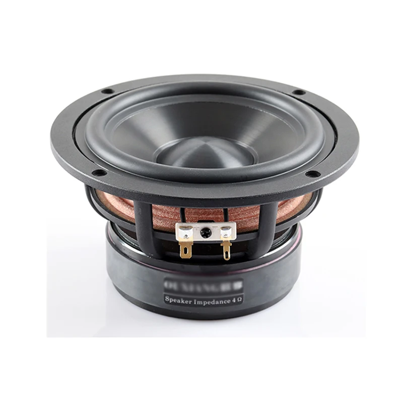 Audio Tragbarer Lautsprecher DIY Audio Subwoofer 4/8 Ohm, 4 Zoll, 5,25 Zoll, Stereo HiFi Horn Lautsprecher Black Diamond Keramikplatte