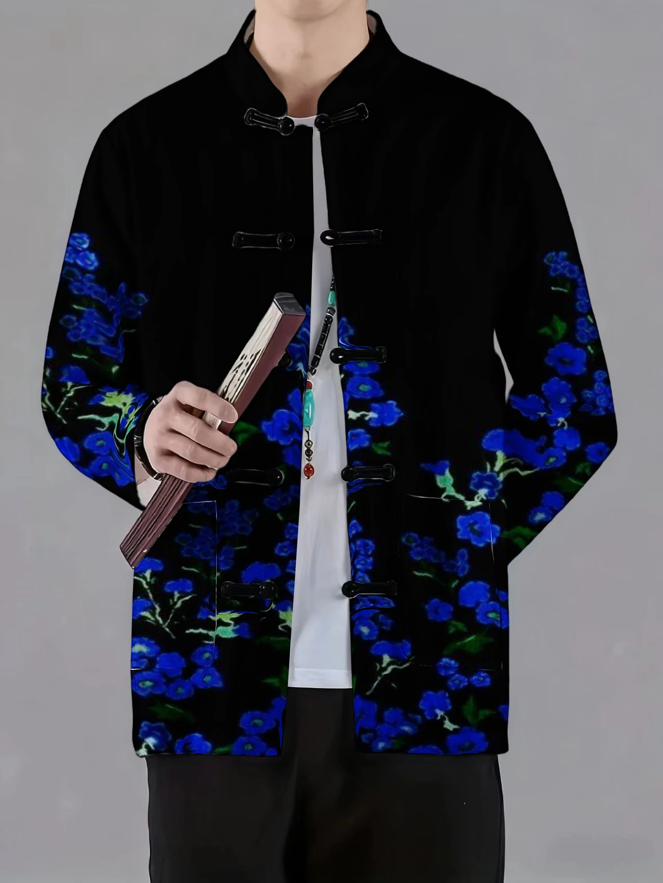 Veste pour homme à col mandari - Vintage Collectible Marbles avis et prix