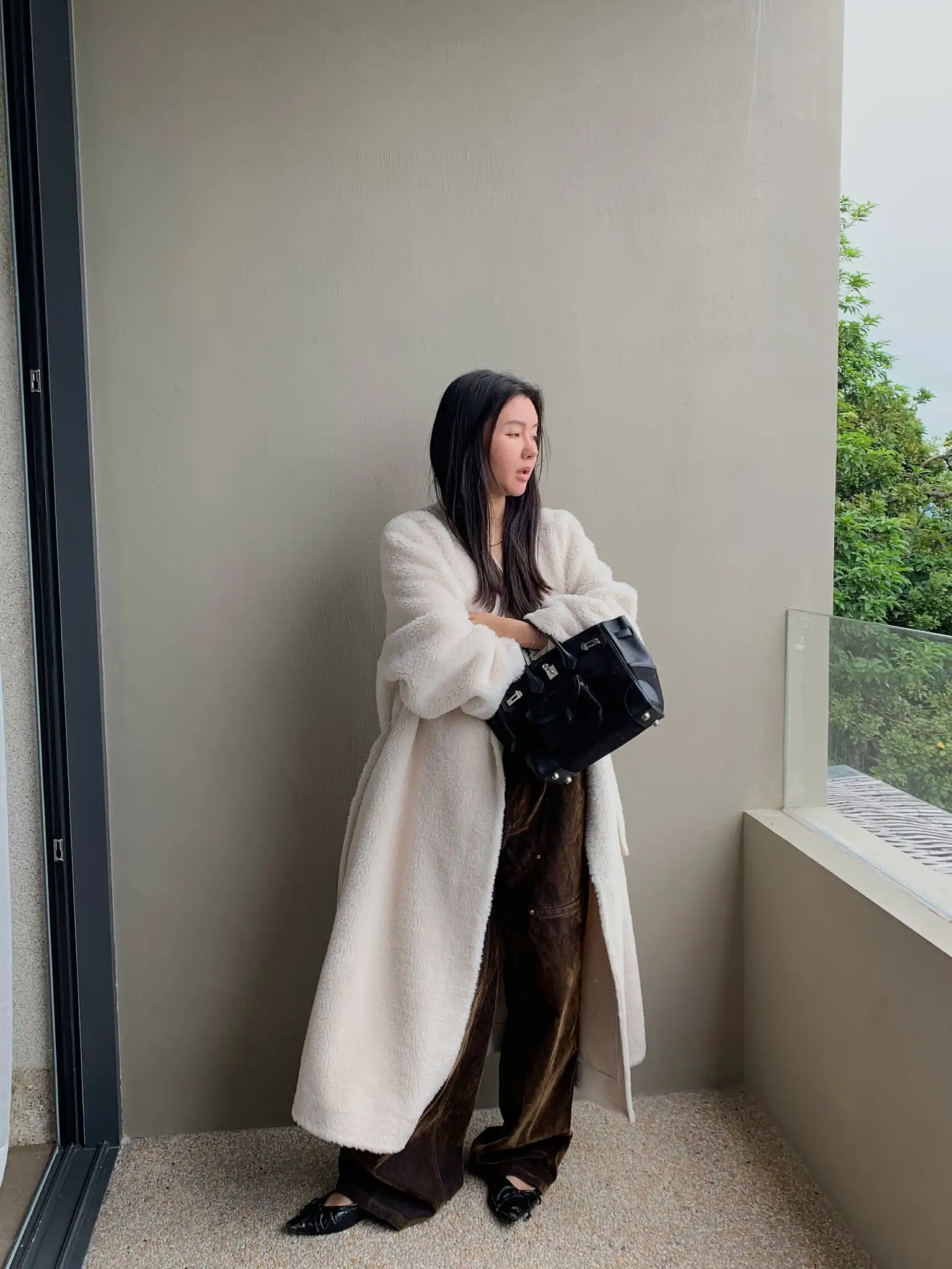 

Экологичная шуба с мехом, женская длинная повседневная модная верхняя одежда, универсальное пальто на все сезоны