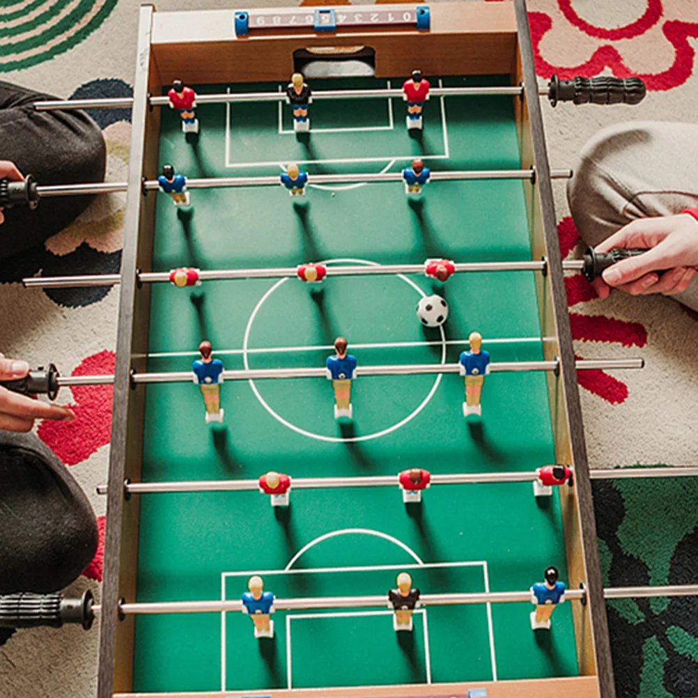 3 uds., mango de futbolín, accesorios de mesa, operación de fútbol redonda, reemplazo de fútbol de hierro