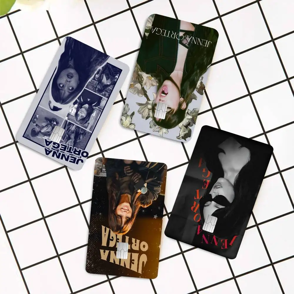 Actor J-Jenna O-Ortega Anmie Sticker Film Skin Cover for Credit Card Debit Bank Card Front