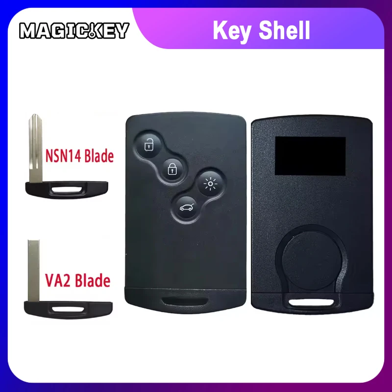 

1PCS PCF7952A For 2009 - 2015 Renault Megane III Fluence Laguna III Scenic 2010 Hands Free KEY SHELL CASE