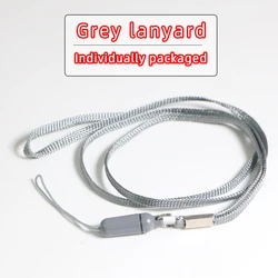 Wielofunkcyjny telefon sznur okrągły smycz na szyję paski do telefonu latarki USB identyfikator karty klucz 45cm długi stratowy przenośny pasek wiszący