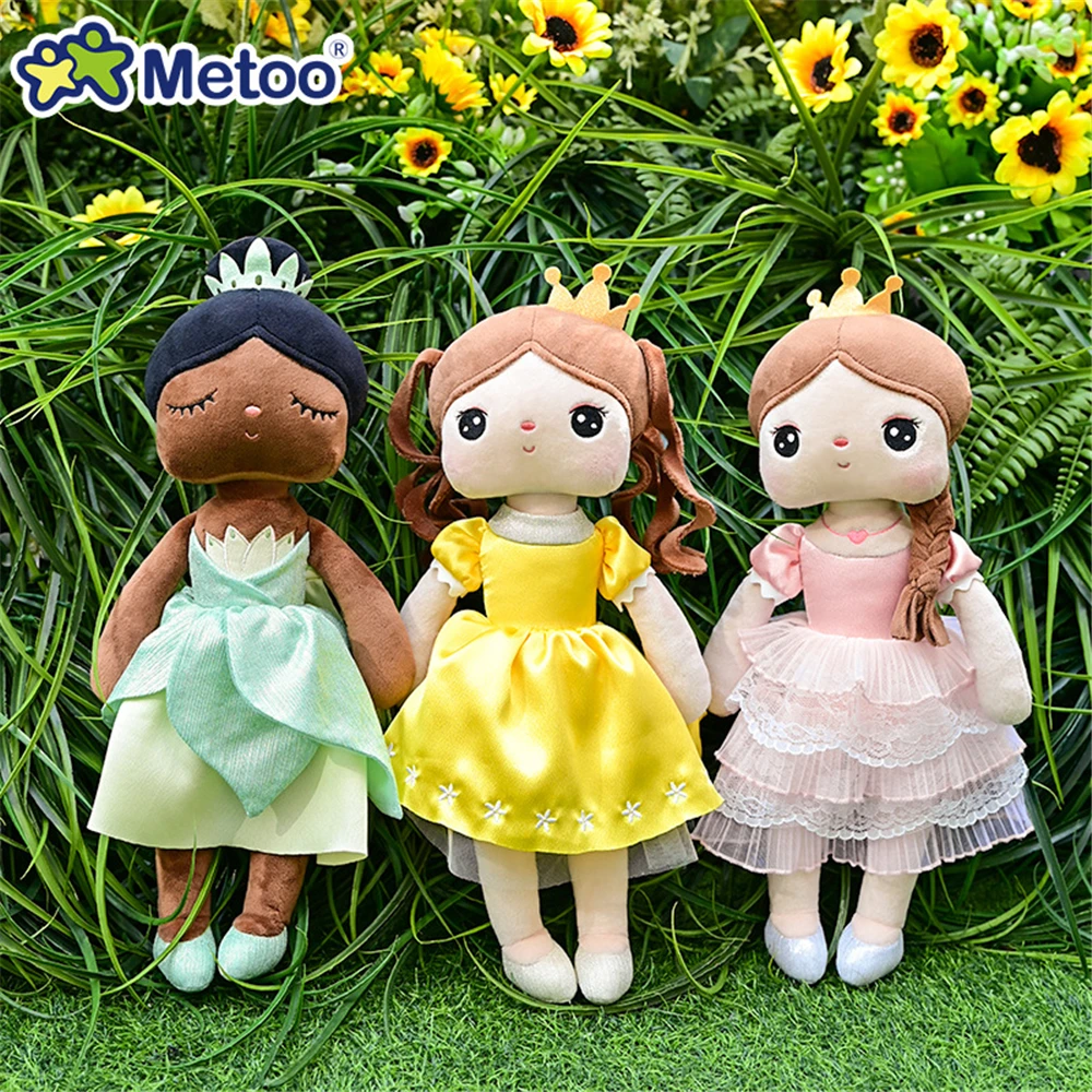 Boneca Metoo Little Fairy Princess Plush, Plushie Fairytale, Escritório, Decoração do Lar, Aniversário, Baby Shower, Xmas Gift, Kid, Girl Toy, 38cm