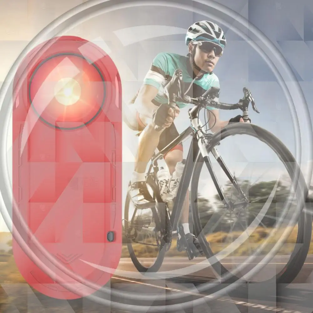 

Silicone Smart Bike Lights Protective Cover Anti-Lost Smart Bike Lights Shell Impact-resistant for Varia RTL515