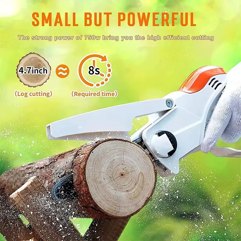 

Telescopic Pole Cordless Mini Electric Chainsaw High Quality Portable Saw for Tree Trimming