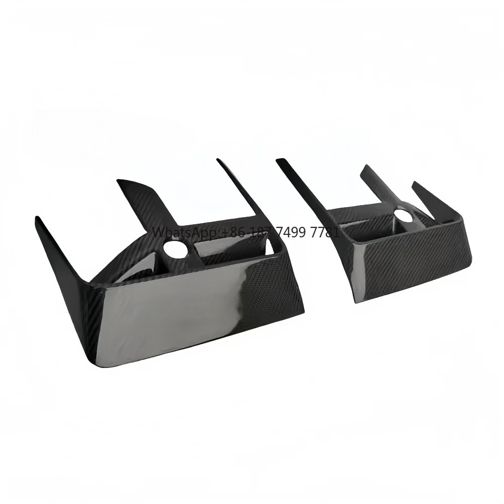 

Dry Carbon Fiber M-style Front Bumper Ventilation Hole Bumper Trim Suitable for . 7 Series G70 Body Component Modification