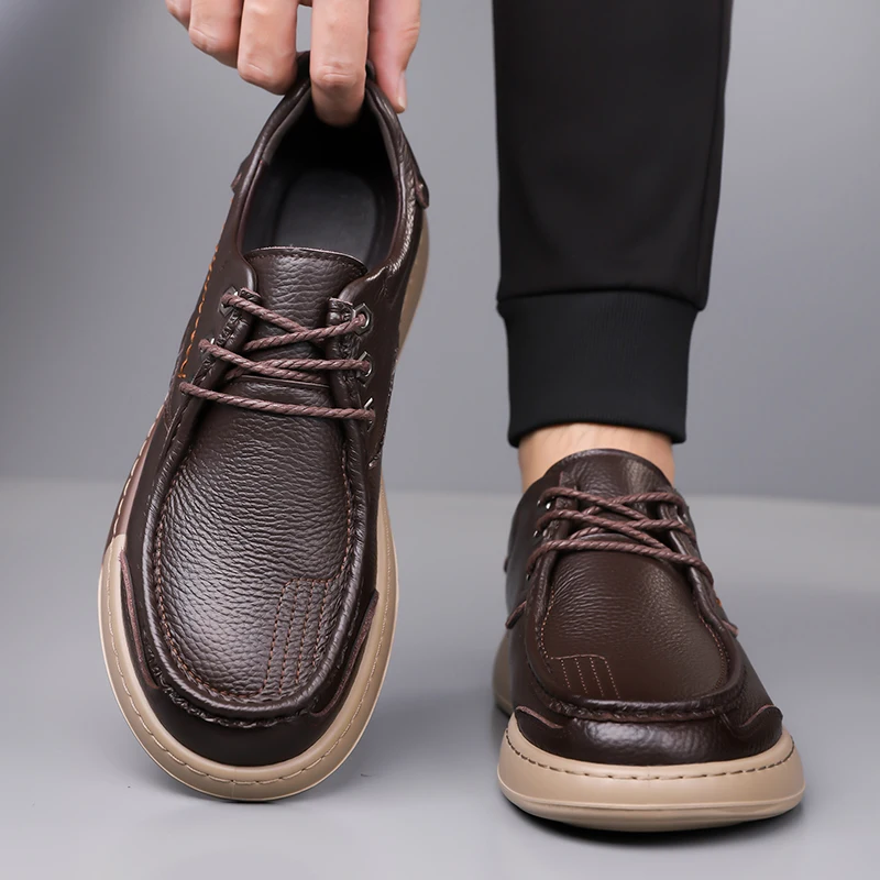 

Men's shoes Casual gentleman style Work or Party Classic suit shoes High quality hot selling genuine leather Luxury New