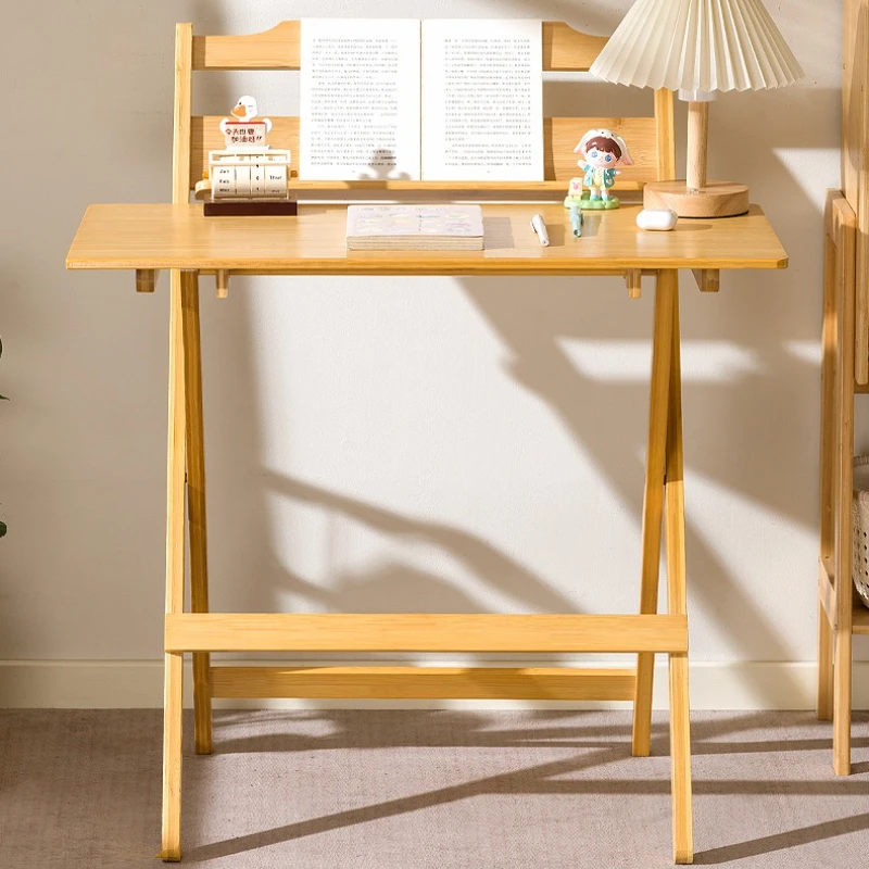#bamboo and wood office desk,computer desk folding chair