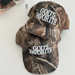 Embroidery Letter Baseball Caps Cotton Soft Top Caps Casual Retro Hats Autumn Outdoor Casual Hats Sunscreen Hat 2025 New