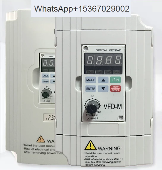 VFD-M three-phase 380V 0.4/1.5/2.2/3.7/5.5KW vector overload