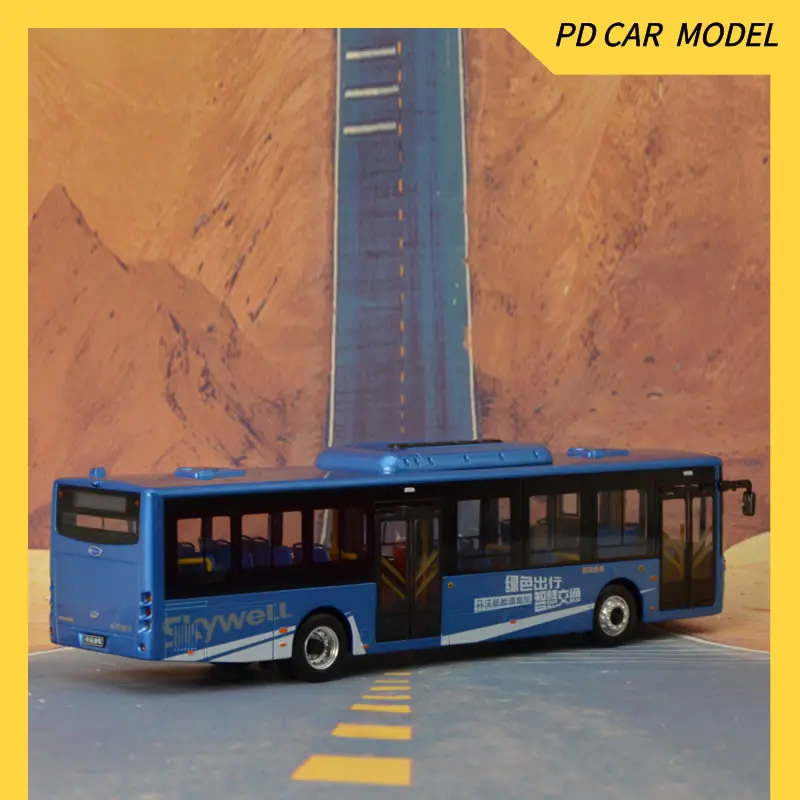 Original 1:50 Scale Model for SKYWELL NJL6129EV  H12 BUS Model Car Toys Gifts