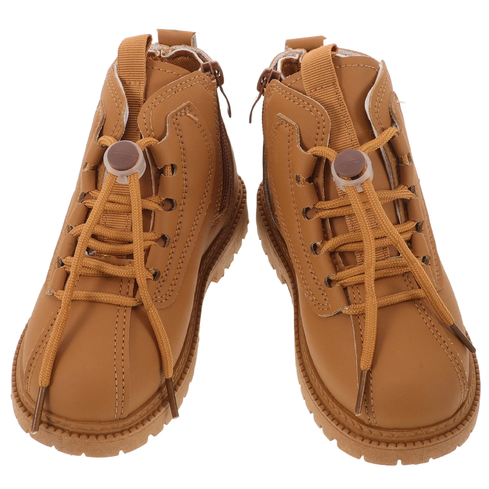 

1Pair Stylish Kids Boots Casual Ankle Boot Nonslip Sole Synthetic Unisex Children Shoes Toddler Girls Boys