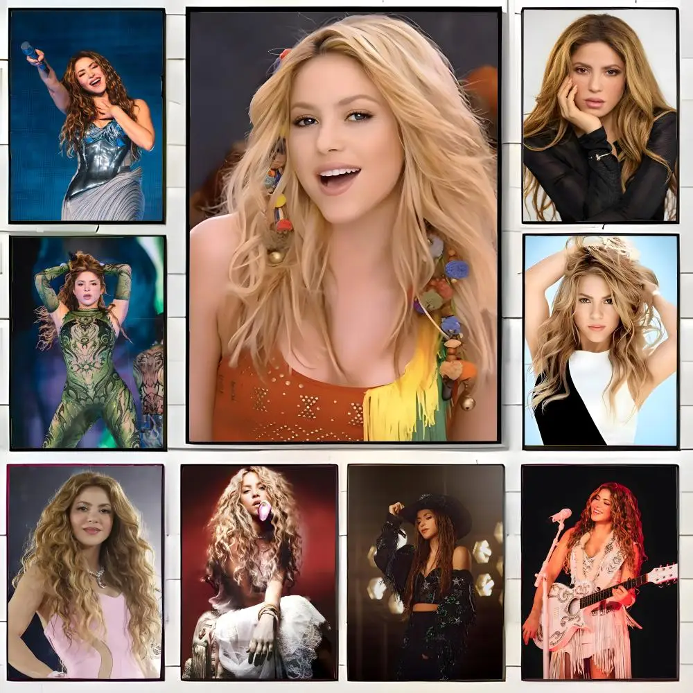s-Shakira Poster, Wandkunstdruck, dekoratives Wandbild, Heimdekoration, Geschenk, ungerahmt