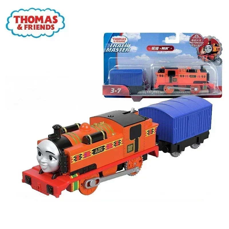 Thomas and Friends-pista eléctrica para niños, juguetes para niños de 2 a 4 años, coches de ranura